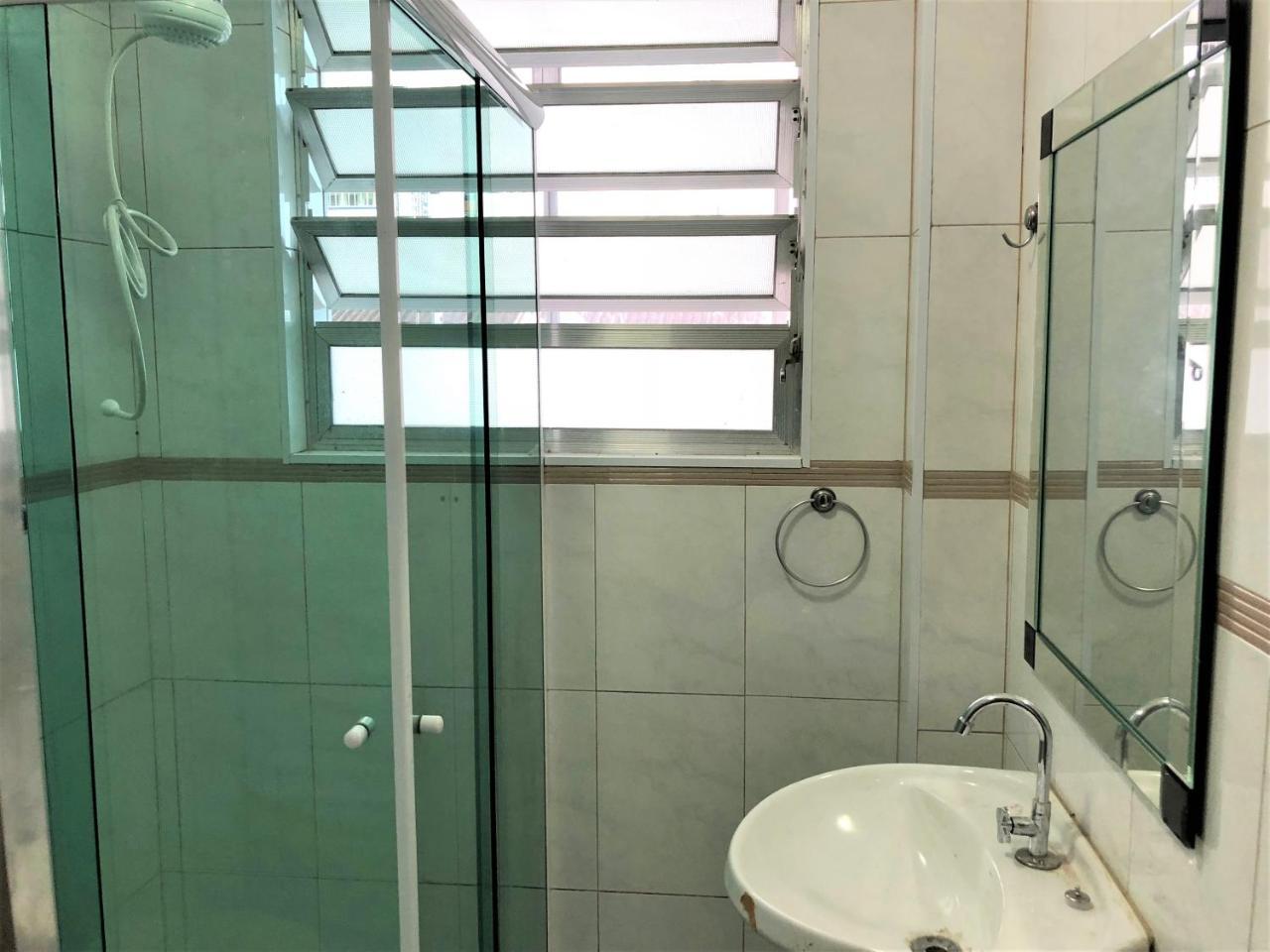 Ferienwohnung Apto Frente Ao Mar Com Vista Maravilhosa Praia Grande  Exterior foto